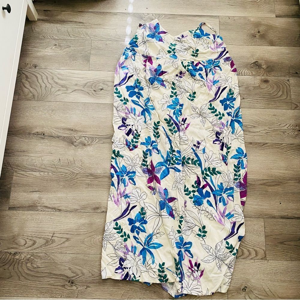 Isabel Maternity Plus Size Floral Sun Dress XXL